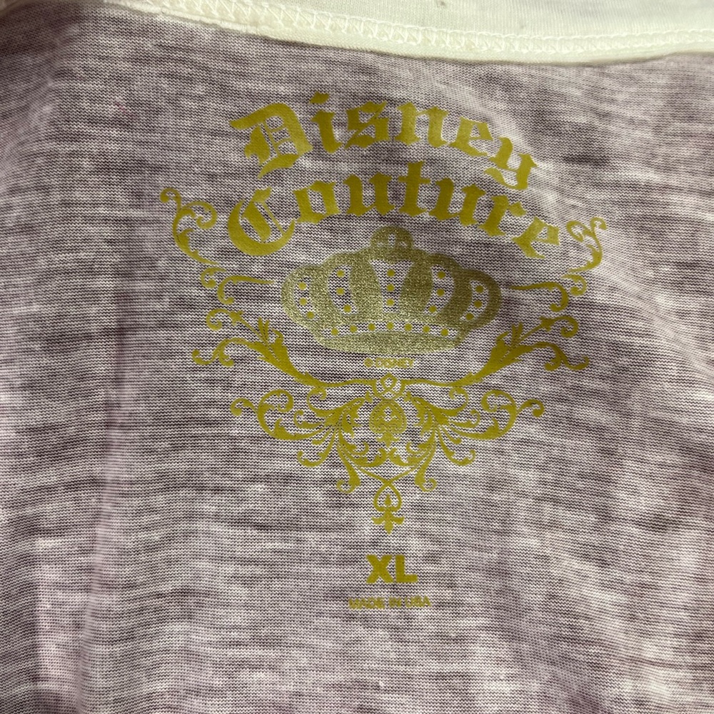 Disney Couture tee size XL - Picture 6 of 8